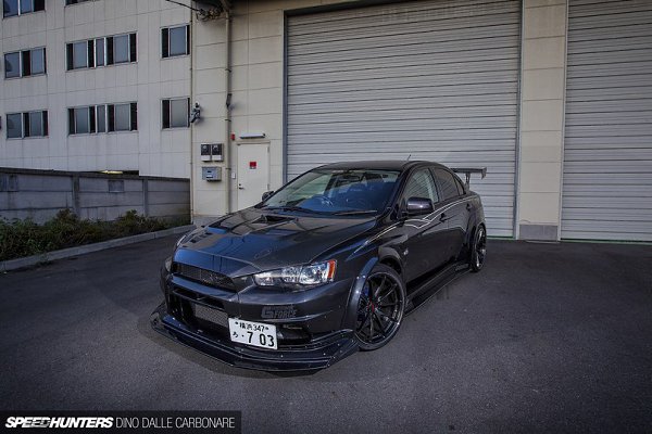 Mitsubishi Lancer Evolution X.