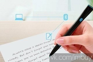 Ручка, которая запоминает то, что вы пишете и сохраняет в файл, который затем можно открыть на ...