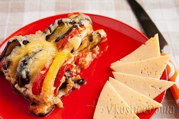 Мусака по болгарски.баклажаны – 3 шт (средние)картошка – 3 штперец болгарский – 2 штпомидоры – 4 ...