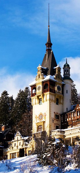 Beautiful Peles Castle in Romania, Sinaia