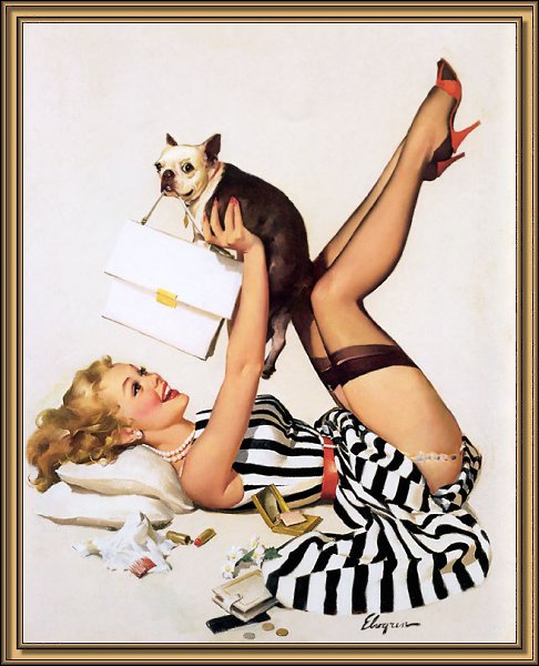 18+ PIN UP - GIL ELVGREN Джил Элвгрен (англ. Gil Elvgren, урождённый Gillette Elvgren, 15 марта 1914 ... - 119