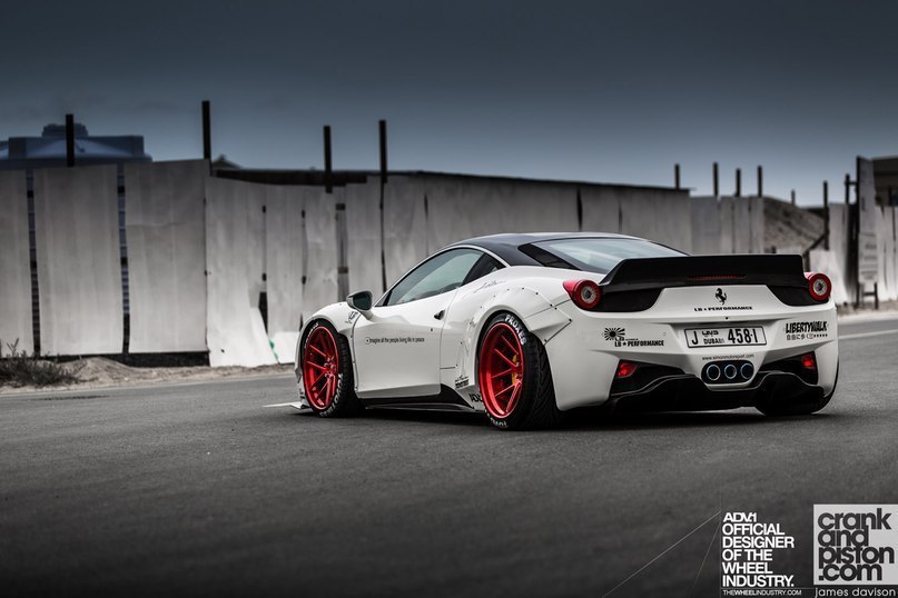 Ferrari 458 Italia    Liberty Walk. - 4