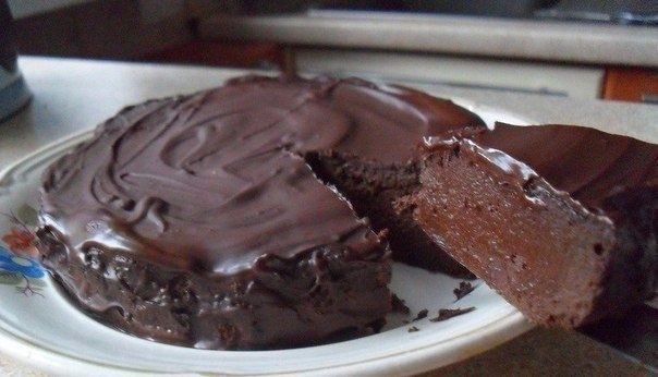 Шоколадный торт. БЕЗ муки, масла, маргарина,сахара и прочих вредностей! :) Калорийность на один ...