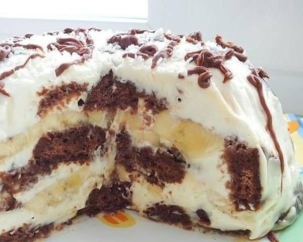 Это просто неописуемо вкусный тортик! Всем советую.Ингредиенты:пряники шоколадные - 600 граммсметана ...