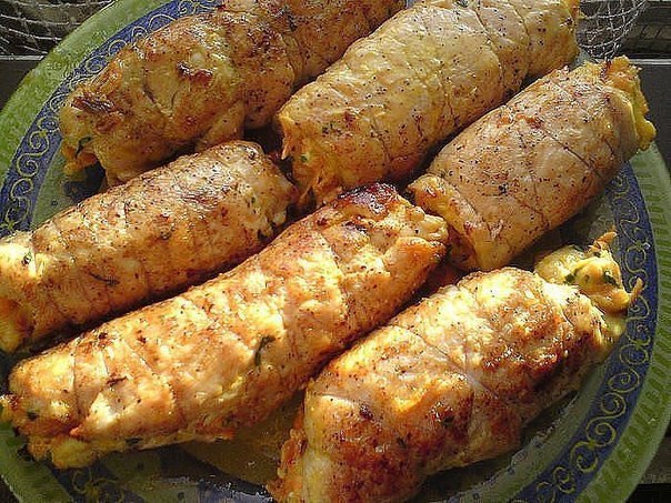 Куриные рулетики "Боярские" покорят ВСЕХ гостей своим нежным вкусом. Блюдо с изюминкой! ...