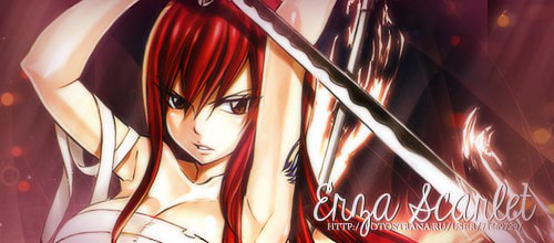 Erza Scarlet.Official page - <a href=