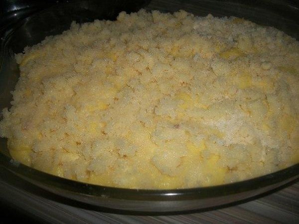 БЕЗУМНО ВКУСНЫЙ "САХАРНЫЙ ПИРОГ" Для пирога нам потребуется: Мука - 250 гр (10 ложек с ... - 6