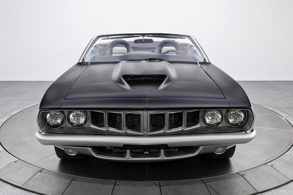 1971 Silver &amp;amp; Black Plymouth Cuda Convertible Viper V10 - 2