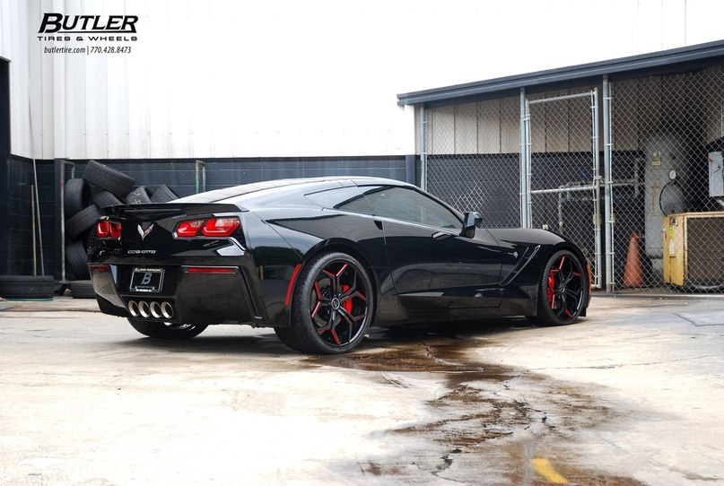 Chevy Corvette C7 Stingray On Vellano Wheels - 2