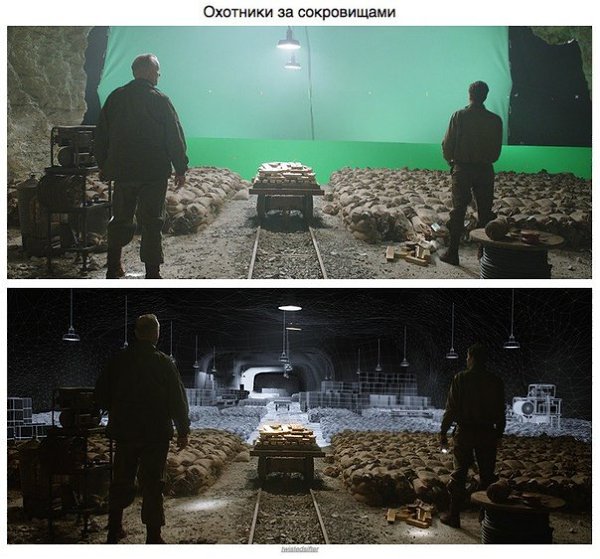Вот что будет, если из фильмов убрать спецэффекты (Re.).После этого я еще больше уважаю актеров — на ... - 10