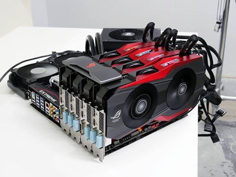 ASUS Rampage V Extreme  ASUS ROG Matrix GTX 980 4-Way SLI. -,     ...