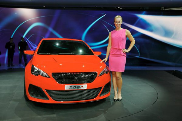 Сабин Лисицки стала лицом немецкого представительства автоконцерна Peugeot.
