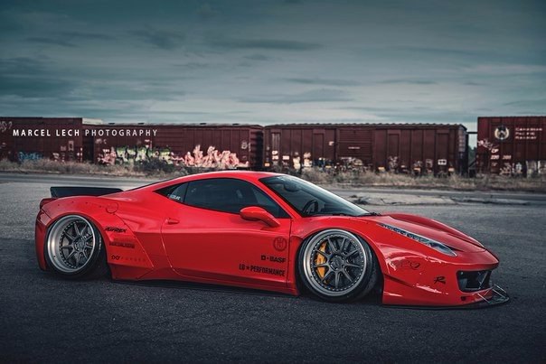 Ferrari 458 Italia Liberty Walk Stance Culture