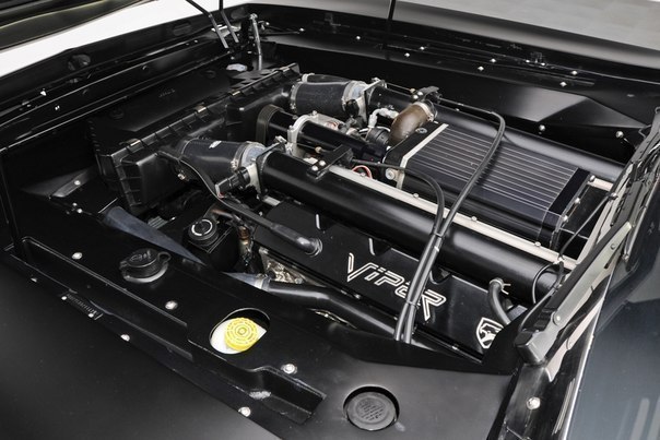 1971 Silver &amp;amp; Black Plymouth Cuda Convertible Viper V10 - 7