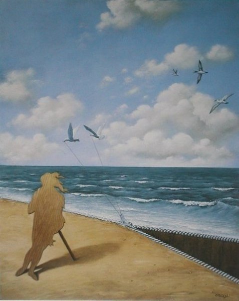 Художник, которому удалось обмануть наши глаза.Рафал Олбински (Rafal Olbinski) — именитый ... - 7