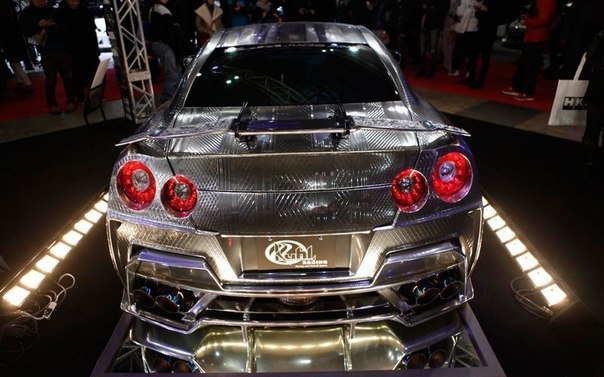 GT-R by Kuhl Racing.     : ARTIS 3D Ultimate Engraving Metal Paint. - 4