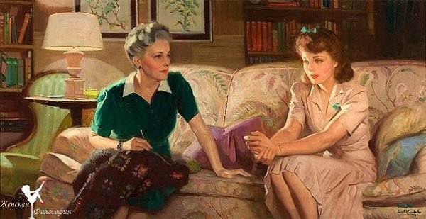 - Бабуля, а как ты так счастливо замуж вышла? - Да, внучка... ухажеров много было, но только один ...