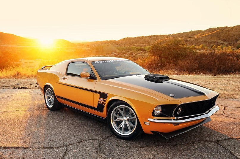 Retrobuilt Mustang Fastback Boss 302 1969. - 2