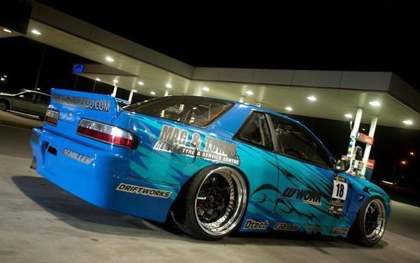 Nissan Silvia s13 Drift livery