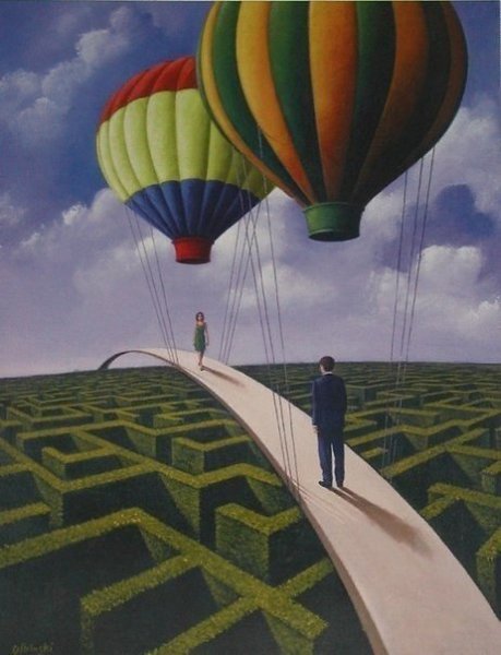 Художник, которому удалось обмануть наши глаза.Рафал Олбински (Rafal Olbinski) — именитый ... - 5