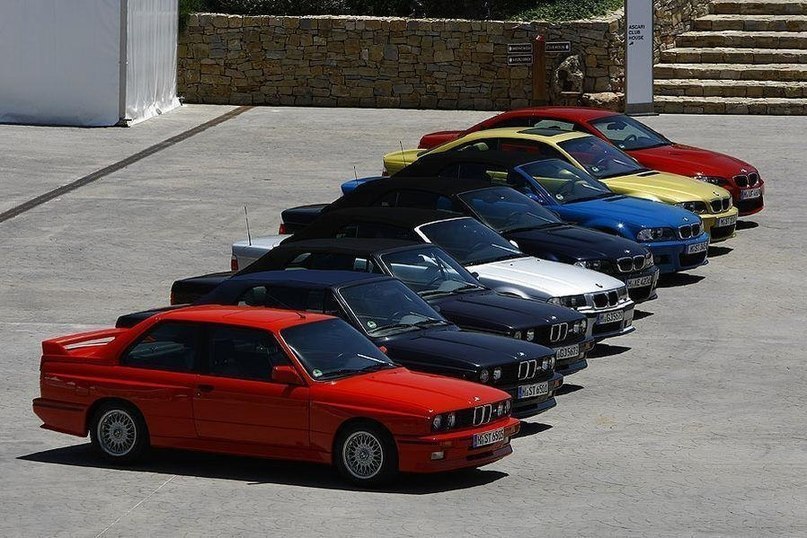 Evolution of BMW M3: 30, 36, 46, 92...