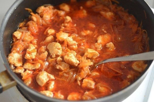 Гуляш из курицы. Гуляш из курицы просто великолепен если вы отдаете предпочтение диетическим ... - 6