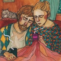 Человеку нужен человек, чтобы пить с ним горьковатый кофе, оставаться рядом на ночлег, и ... - 4
