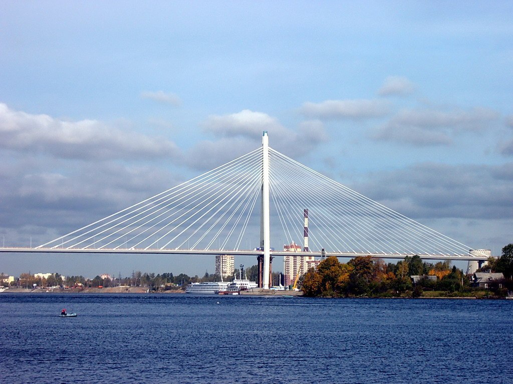 Большой Обуховский: Как устроен вантовый мост в Петербурге