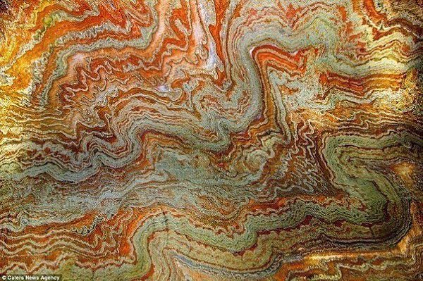 Разноцветная соляная шахта, Верхнекамское месторождение калийных солей, Пермский край. Миллионы лет ... - 9