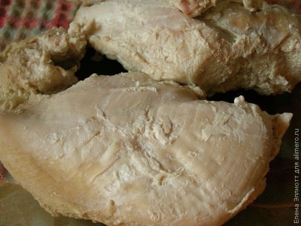 Куриное суфле (для детей от 1 года).ингредиенты:-500 г сырого куриного филе (из которого в итоге ... - 4