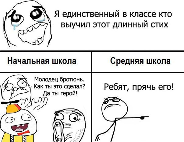 Мемы про школу самые смешные до слез