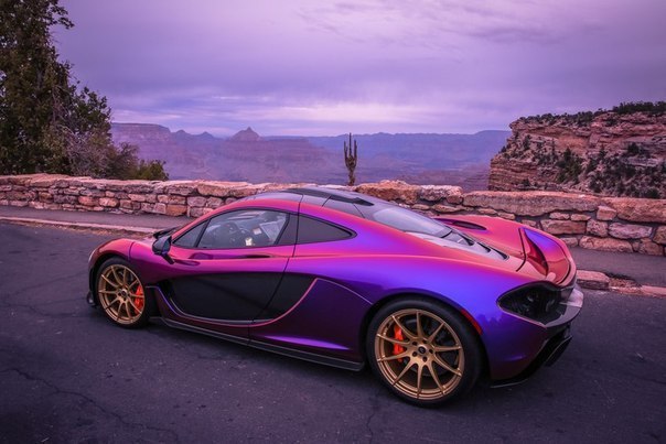 Purple McLaren P1 - 2