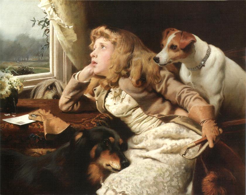   .   Charles Burton Barber. - 2