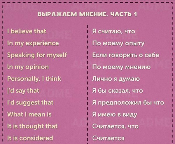 10 карточек с необходимыми фразами для общения на английском.Один из самых простых и действенных ... - 2