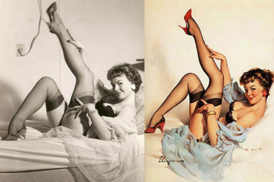   (Gil Elvgren)         -. ,  ...