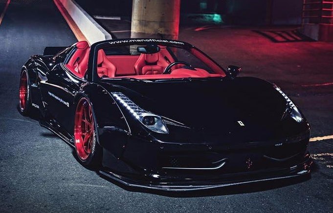 Ferrari 458 Spider  Liberty Walk