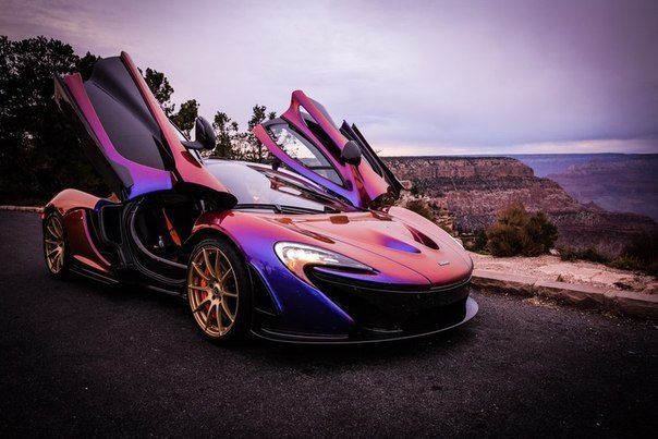 Purple McLaren P1 - 4