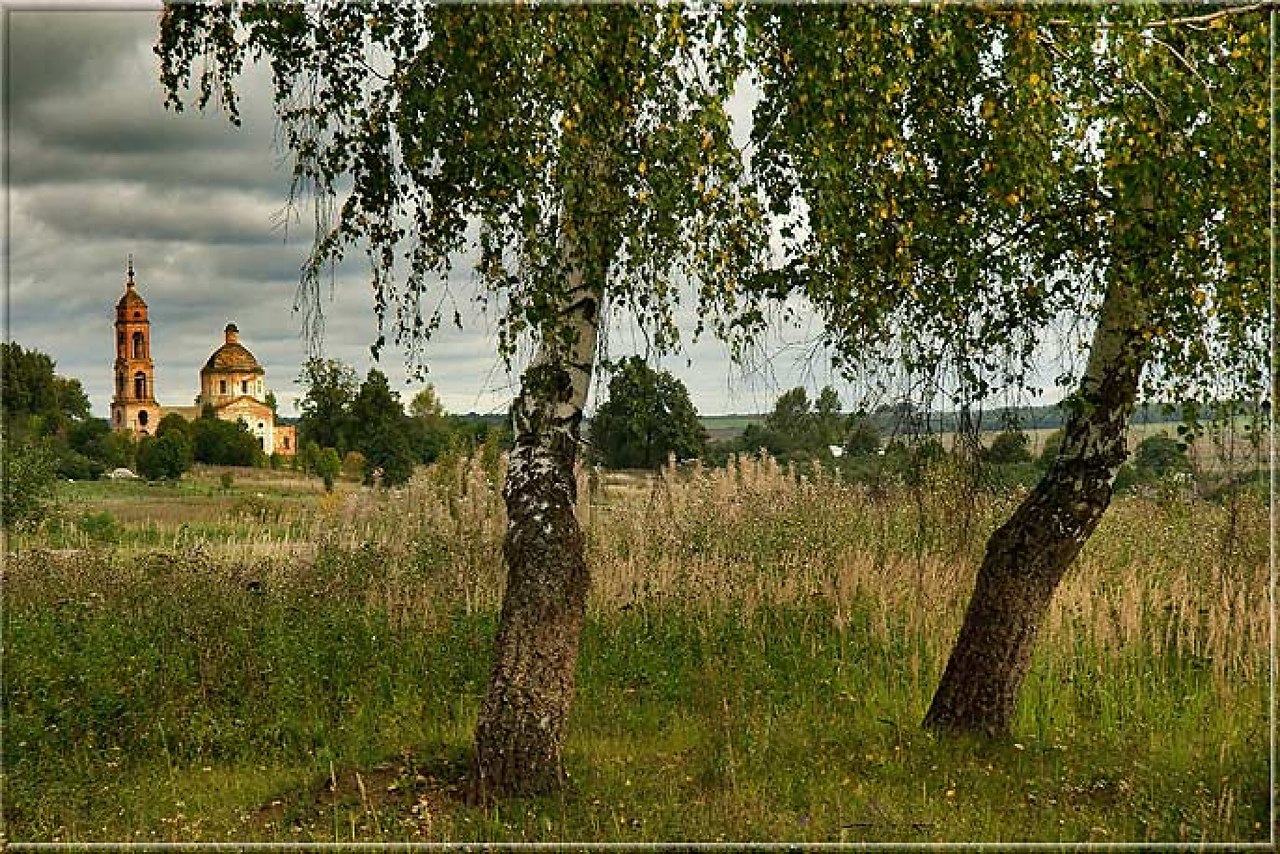 Любовь к малой и большой родине. Деревенская Церковь Есенинская Русь. Уникальная Ивовая роща у села Семёновка.