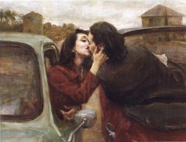 Настоящая любовь на полотнах Ron Hicks - 9