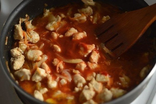 Гуляш из курицы. Гуляш из курицы просто великолепен если вы отдаете предпочтение диетическим ... - 5