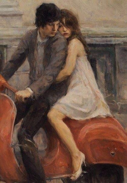 Настоящая любовь на полотнах Ron Hicks - 8