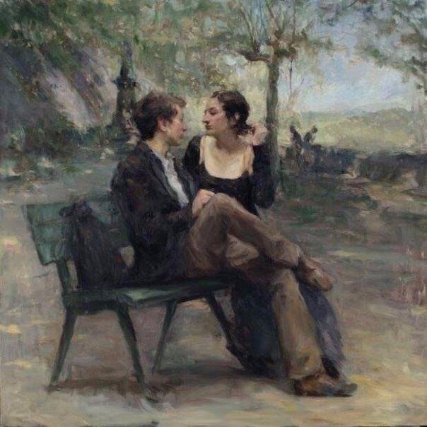 Настоящая любовь на полотнах Ron Hicks - 7