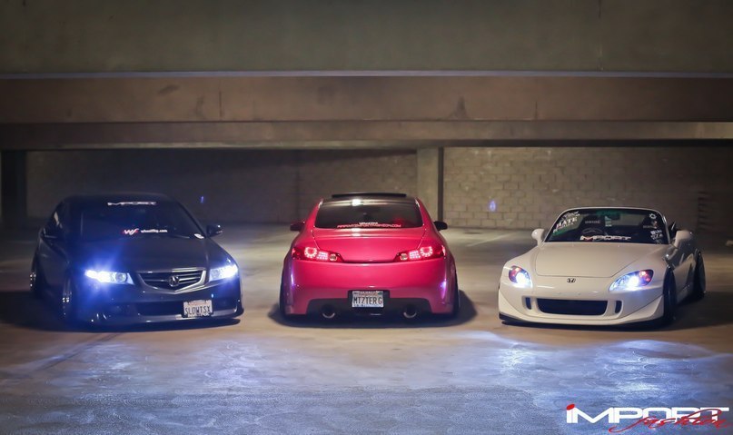Acura TSX, Infiniti G Coupe &amp; Honda S2000.