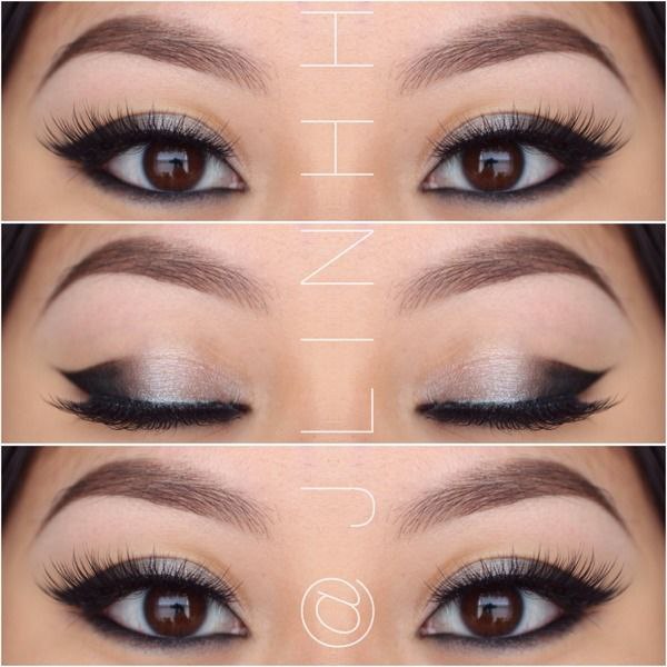 ��������� ������. Asian cat eyes.