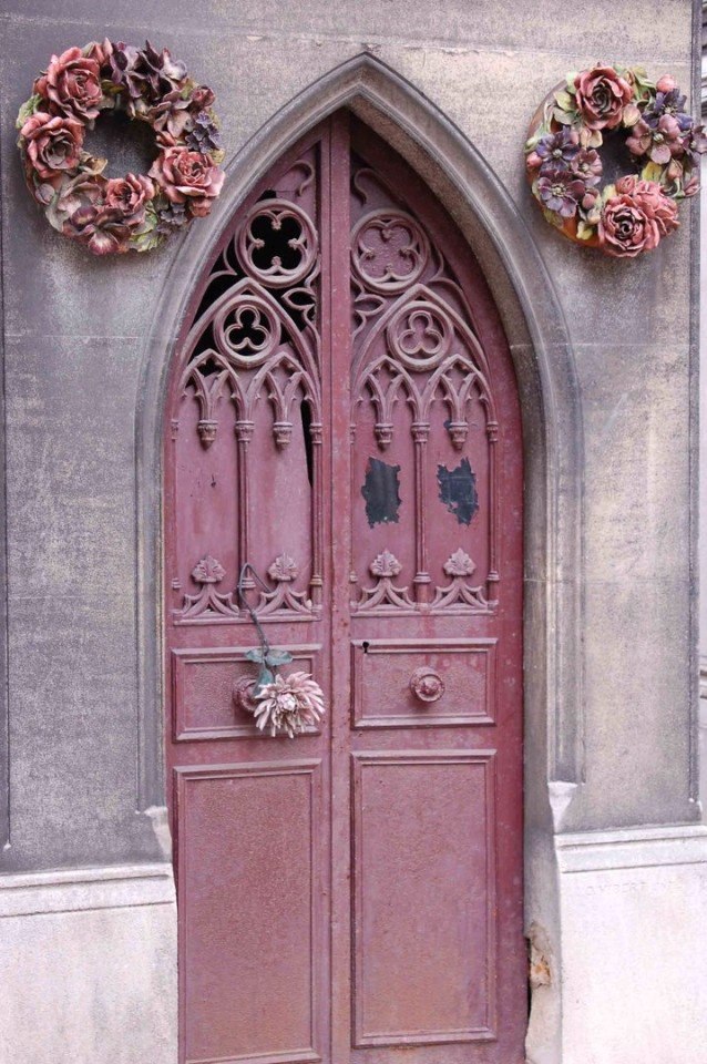 Doors in Paris. France - 2