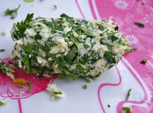 Простая закуска- хрустящий батон с сыром и чесноком.Ингредиенты:Вчерашний батон (в оригинале рецепта ... - 5