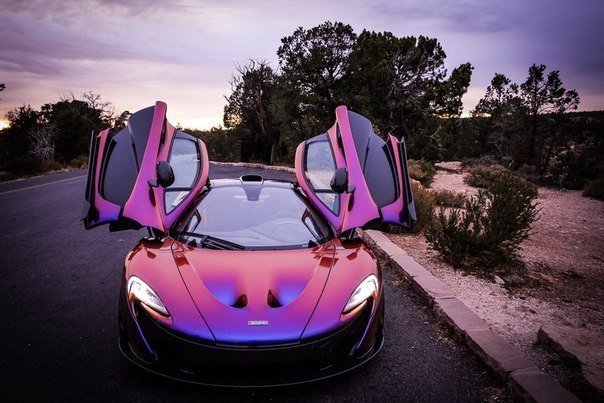 Purple McLaren P1 - 3