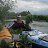 Kayaking.River Gauja, Latvia.