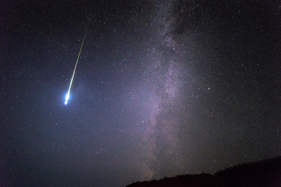 Падение метеора в Крыму, Персеиды (13.08.2016) - Интересная планета ...