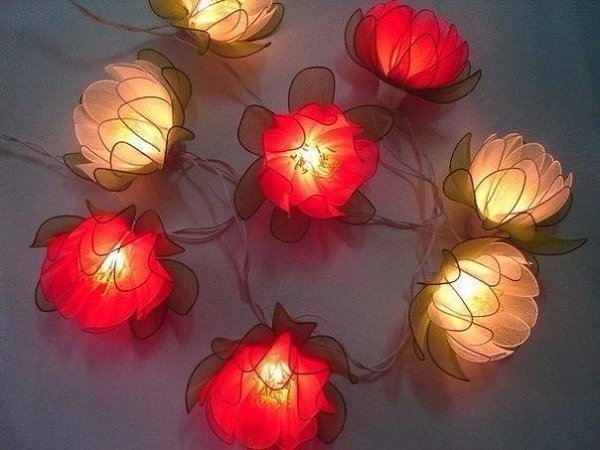 Цветочные мотивы в ночниках.. Вы удивитесь! Но такую красоту можно сделать своими руками. Для этого ... - 5